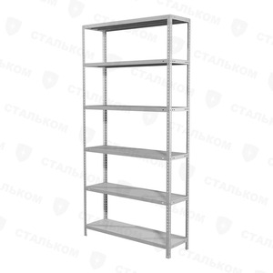 Стеллаж MS Strong 2200х1000х300, 6 полок