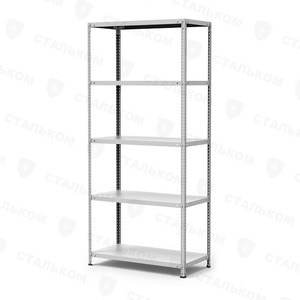Стеллаж MS Standart 2000х1000х300, 5 полок